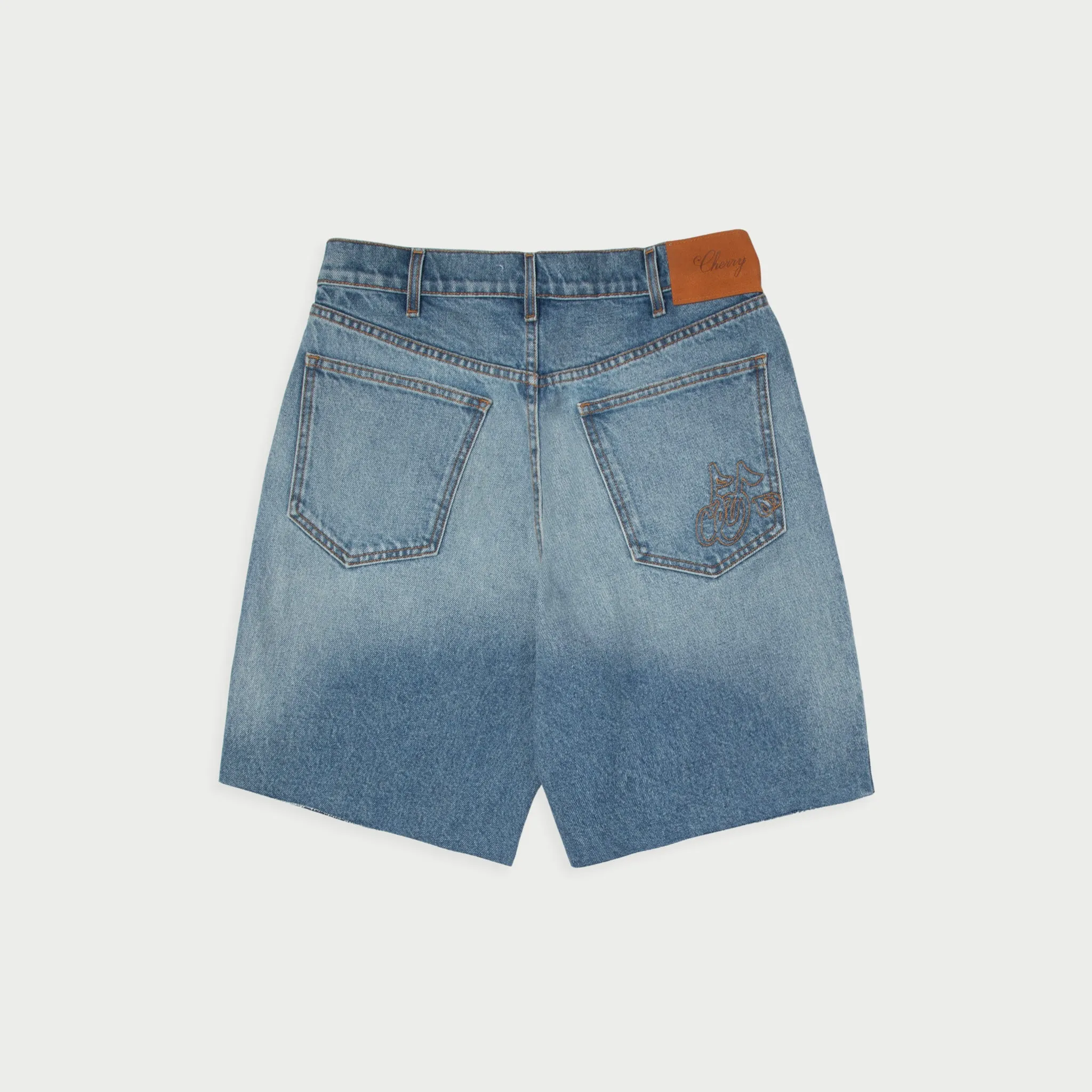 5 Pocket Denim Jorts (Medium Wash)