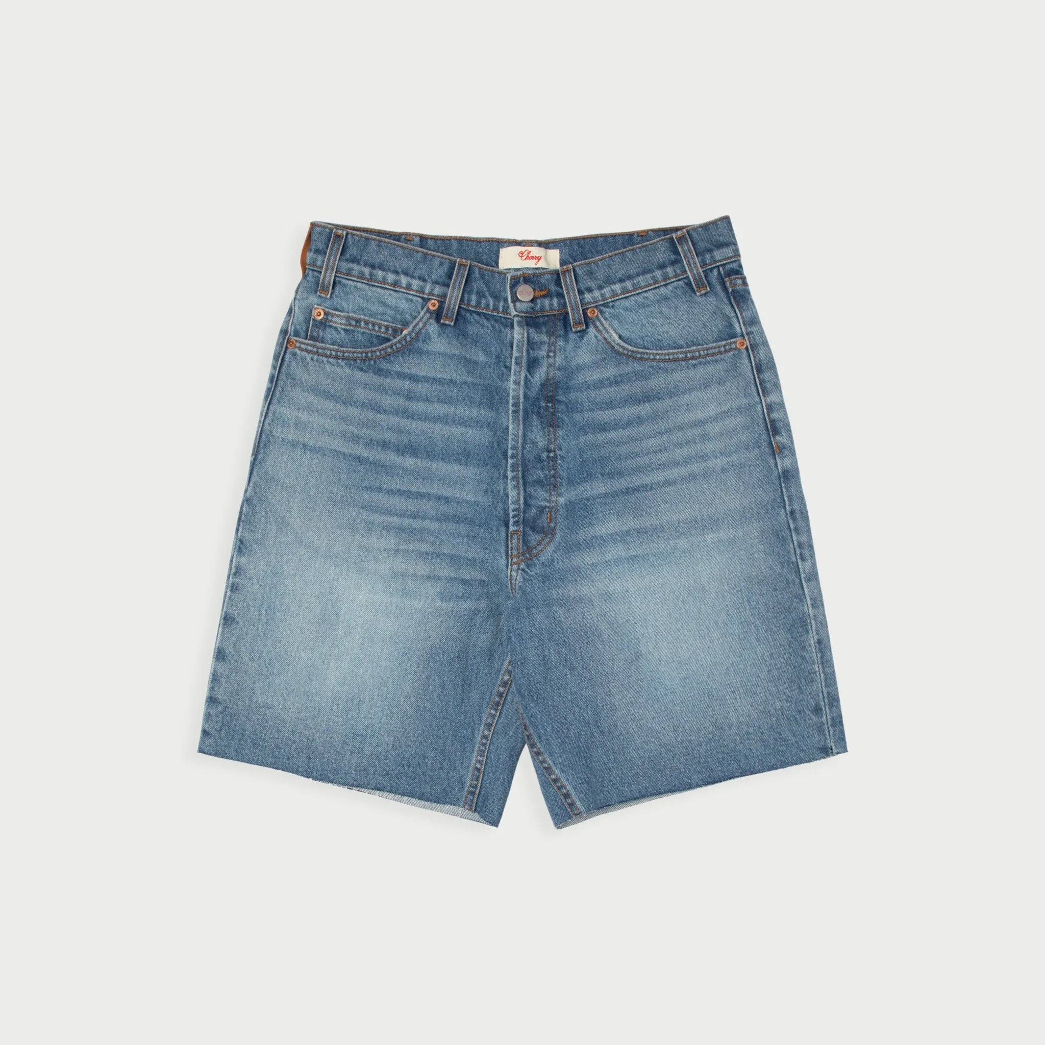 5 Pocket Denim Jorts (Medium Wash)