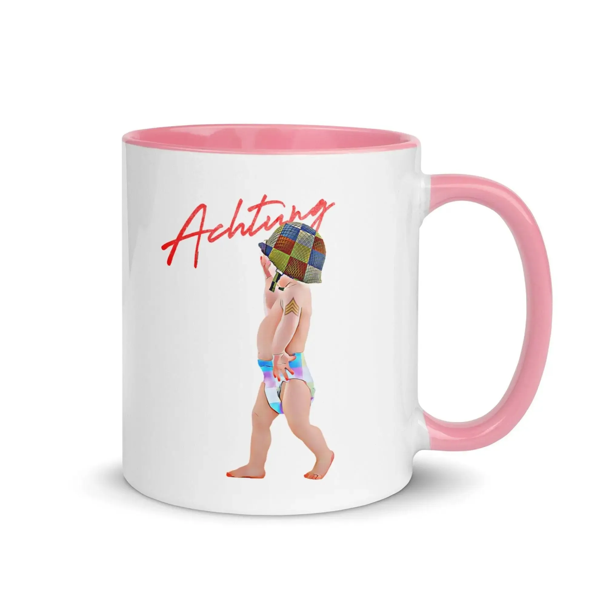 Achtung Baby Mug with Color Inside