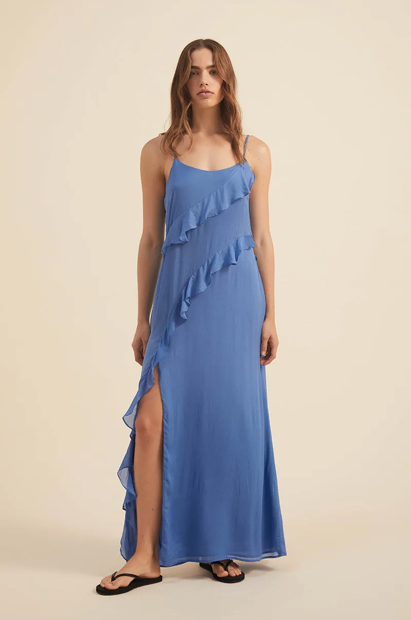 AELIA Maxi Dress - cerulean