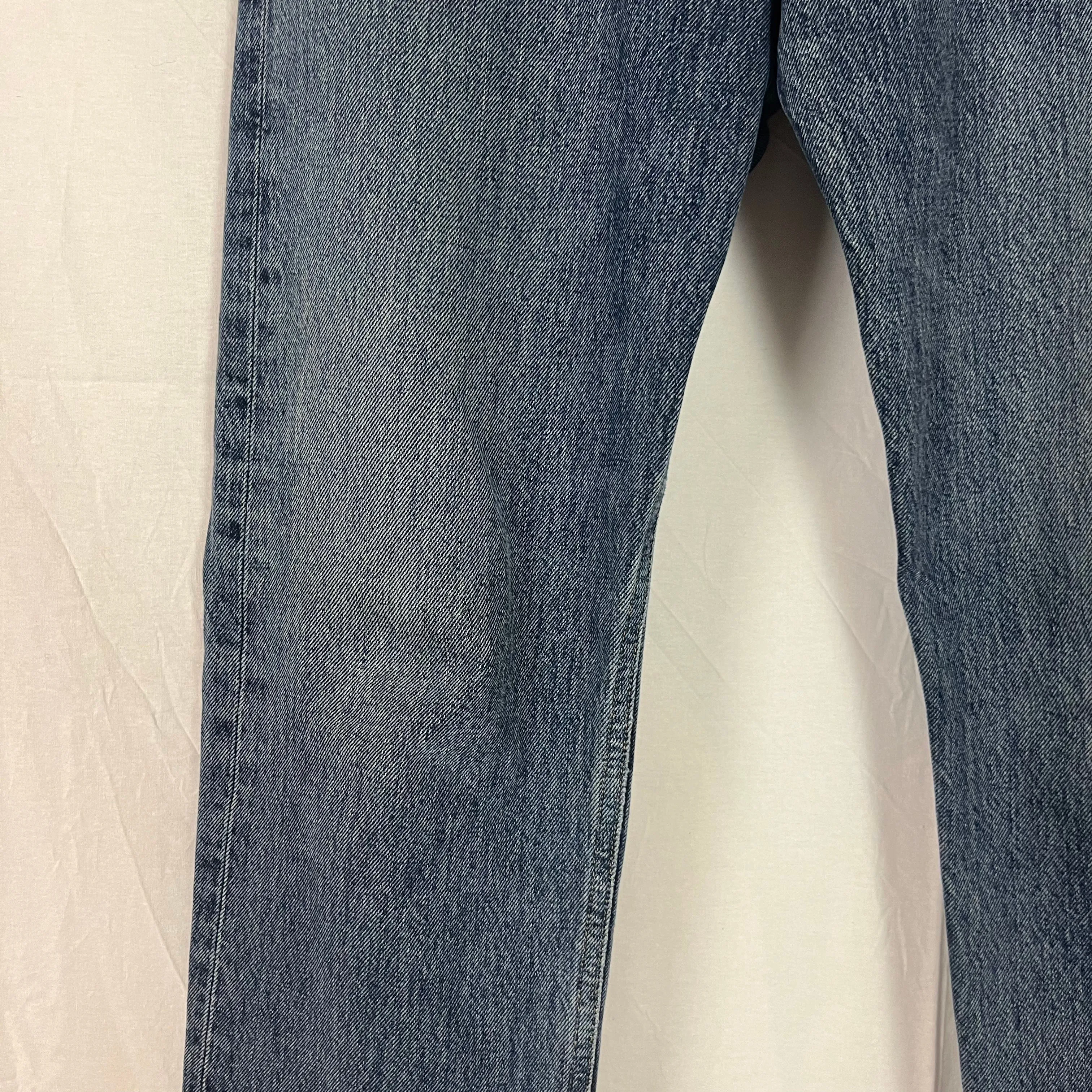 Agolde Mid Wash Straight Leg Jeans XS