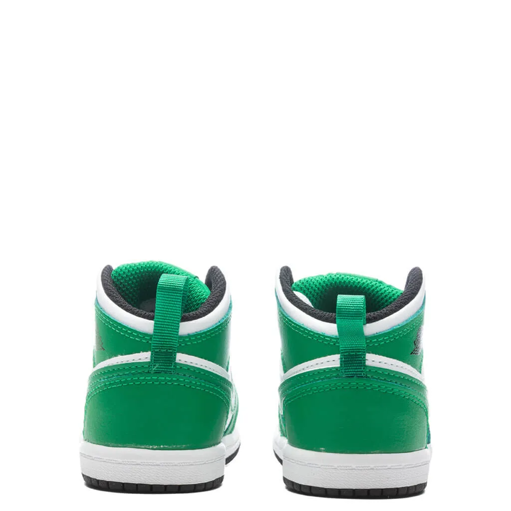 Air 1 Mid (TD) - Lucky Green/Black/White