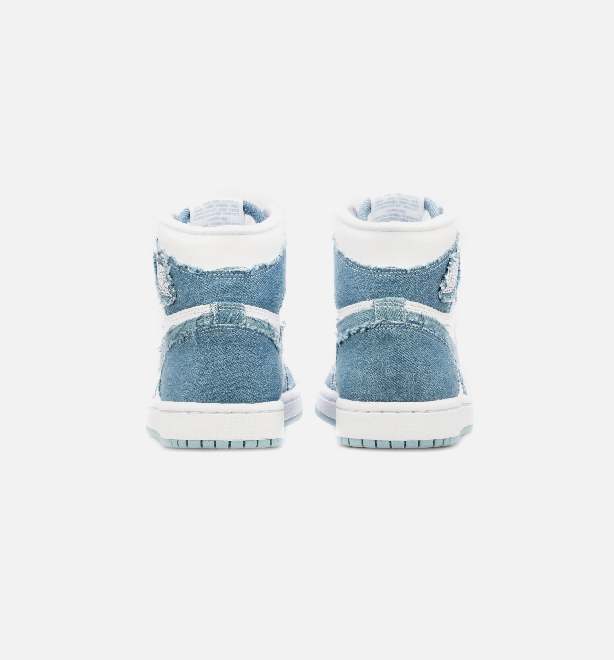 Air Jordan 1 High OG Denim Womens Lifestyle Shoe - Blue