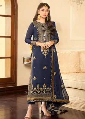 AJJM-05 Unstitched Jhilmil by Asim Jofa