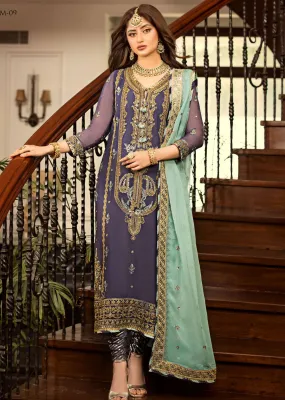 AJJM-09 Unstitched Jhilmil by Asim Jofa