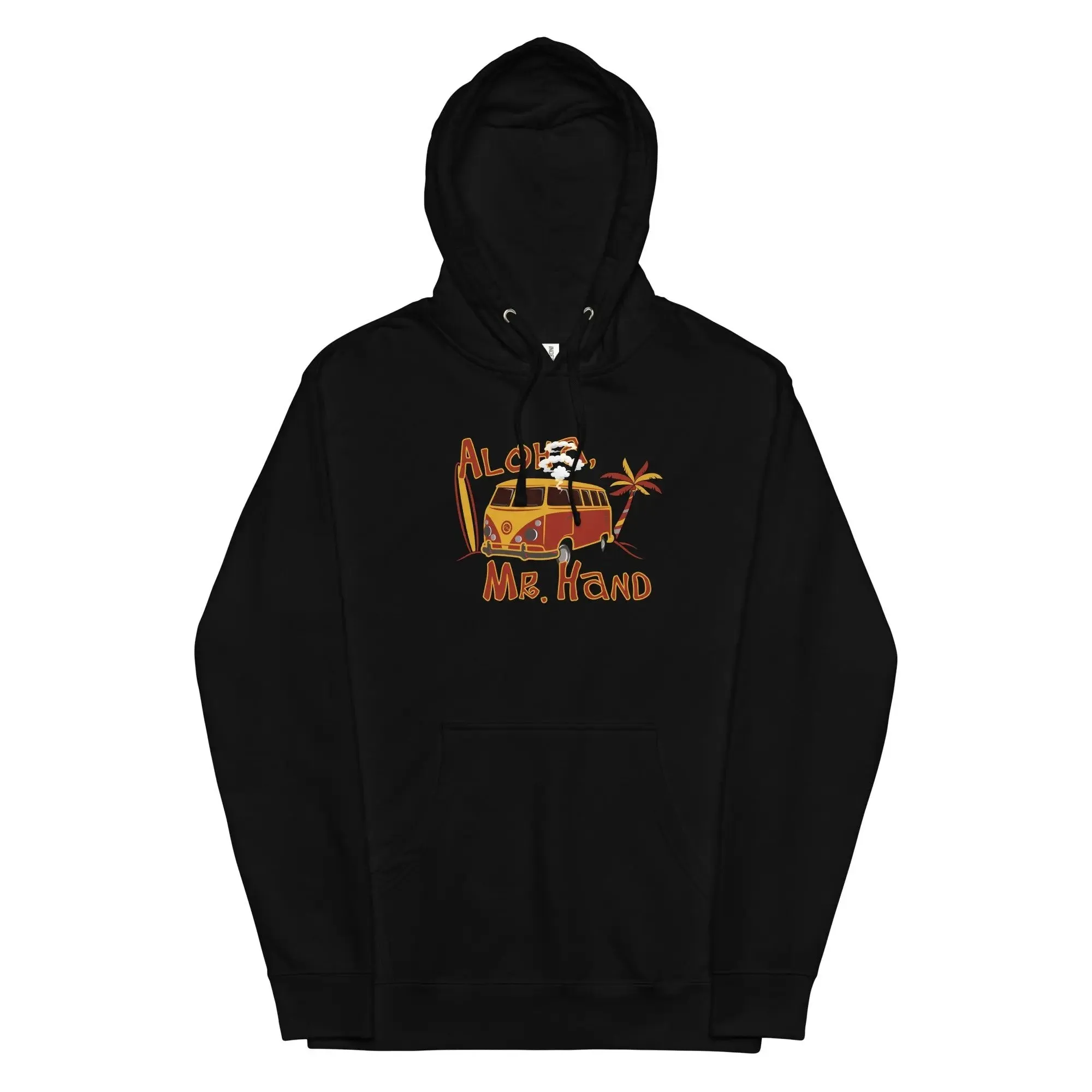 Aloha Mr. Hand! Unisex midweight hoodie