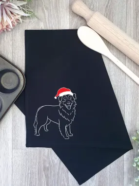 Australian Shepherd Christmas Edition Tea Towel