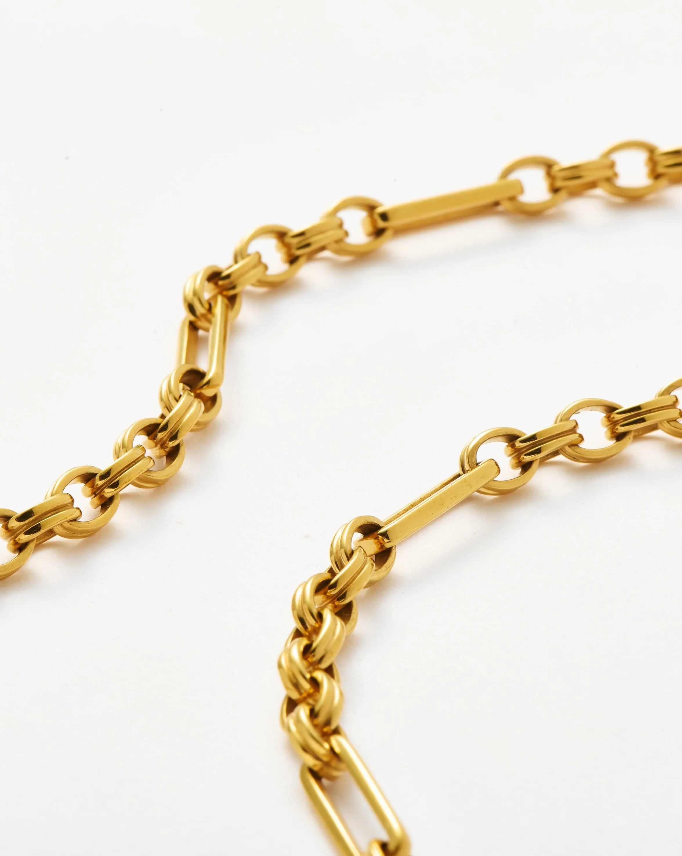 Axiom Chain Necklace | 18ct Gold Plated