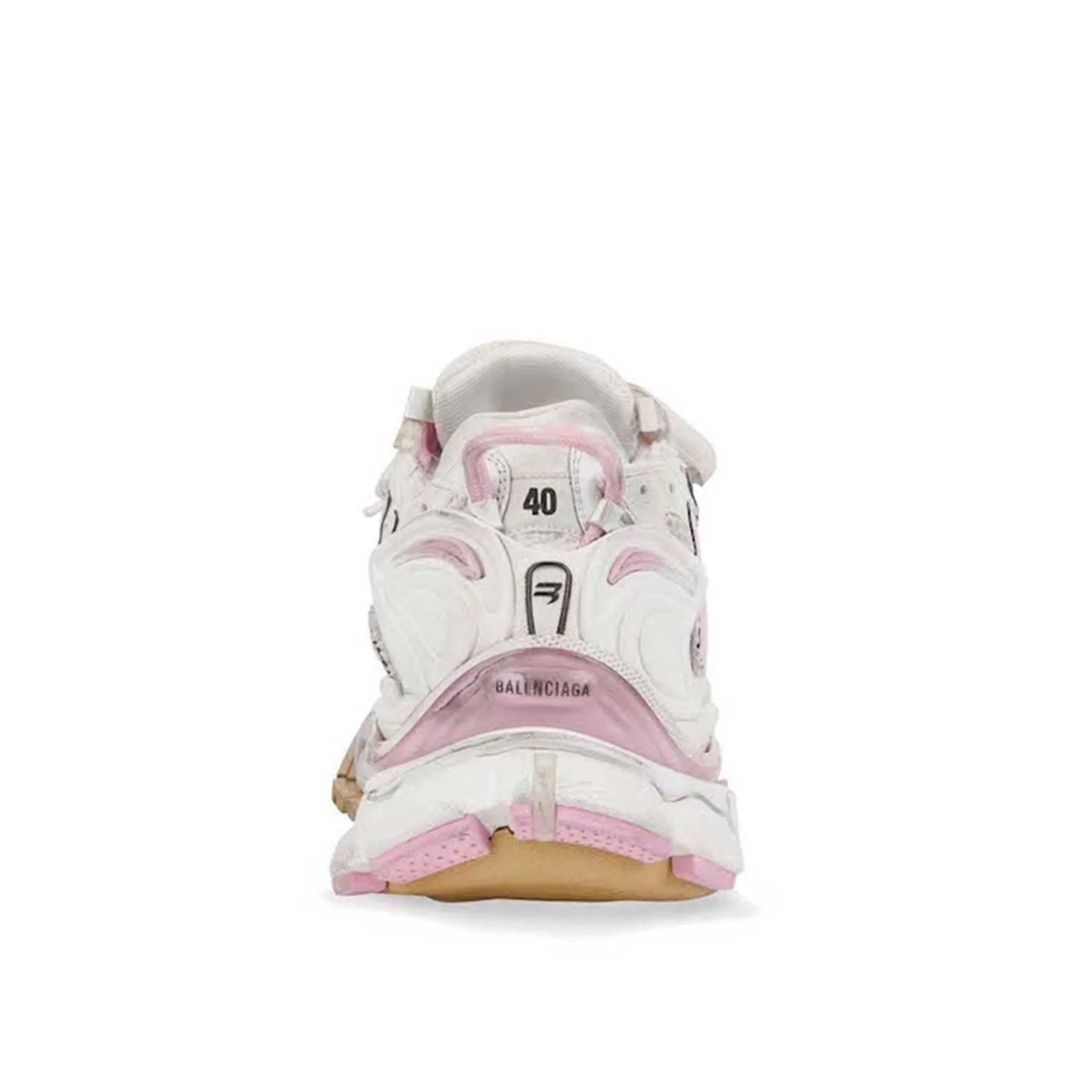 Balenciaga Runner Trainer Pink White