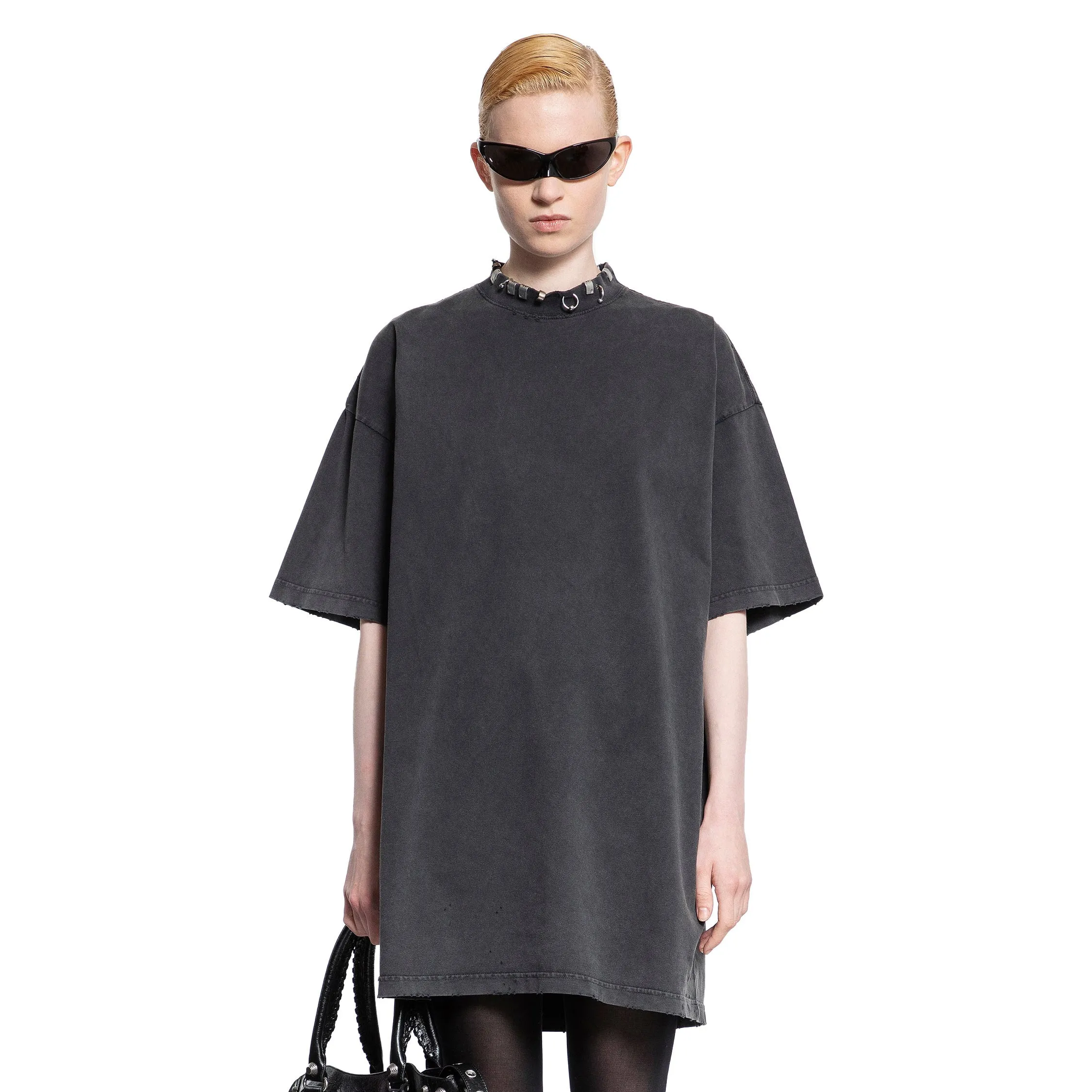 BALENCIAGA WOMAN BLACK DRESSES