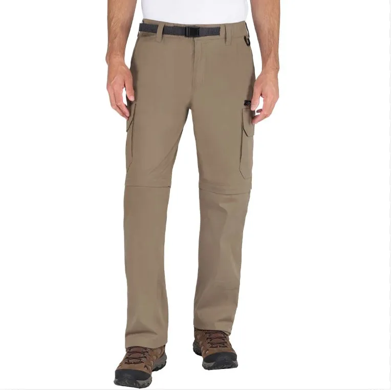 BC Clothing Men's Lightweight Convertible Stretch Cargo Pants & Shorts