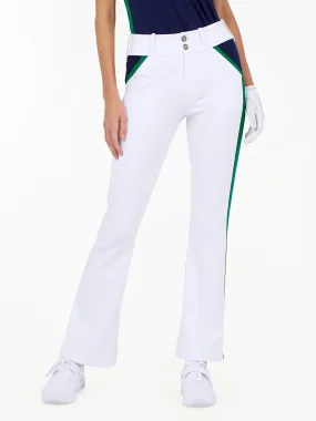 Blake  30" Inseam Golf Pant - White/Ink Combo