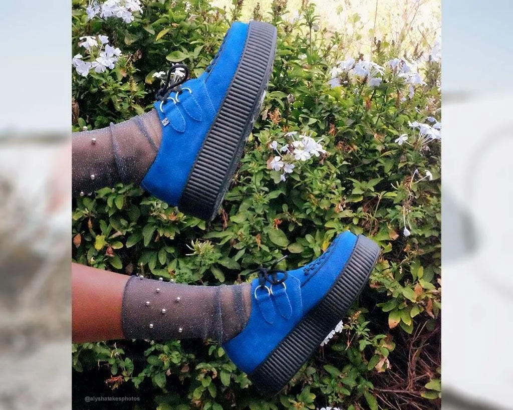 Blue Suede Viva Mondo Creeper