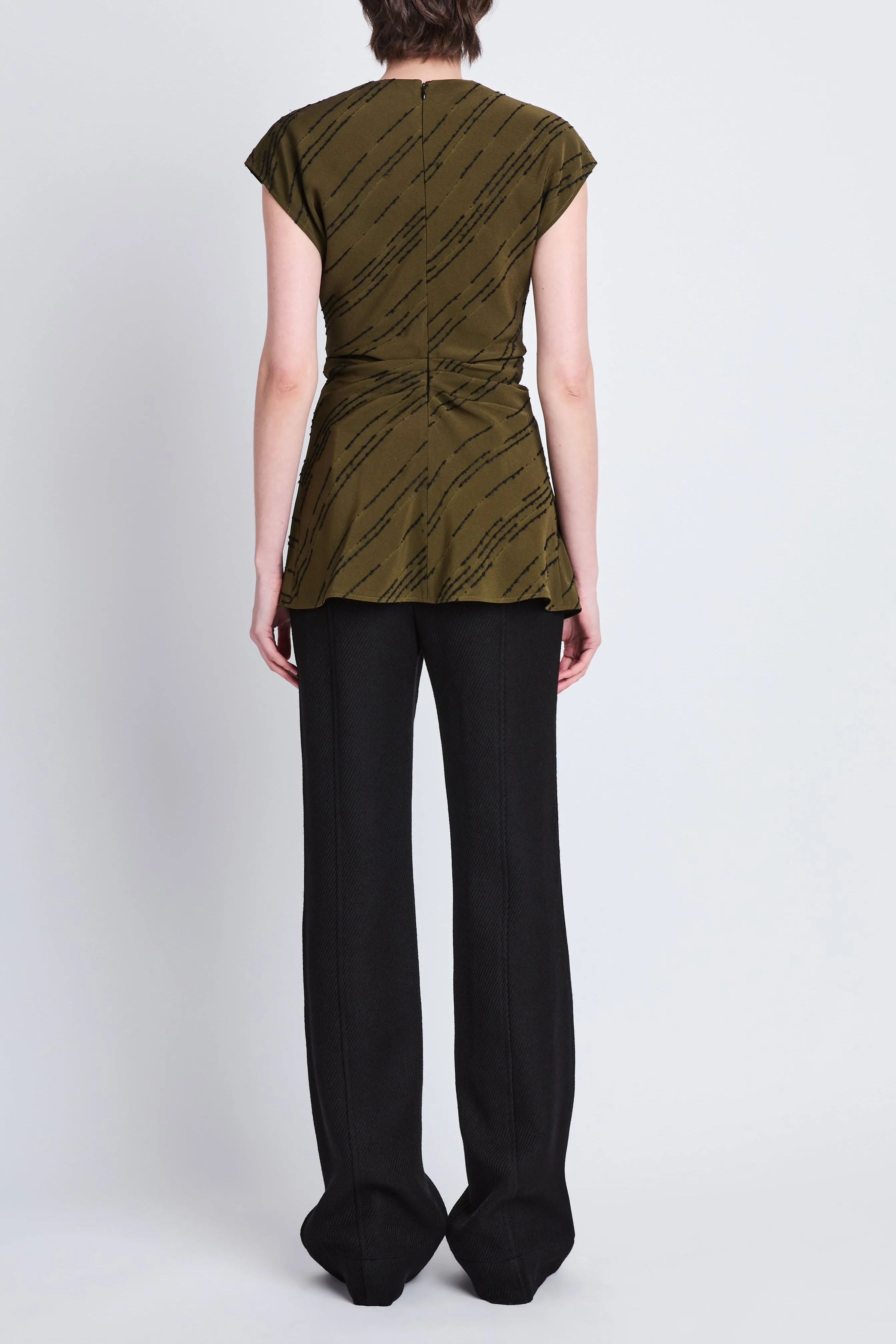 Bluse Stella in Olive