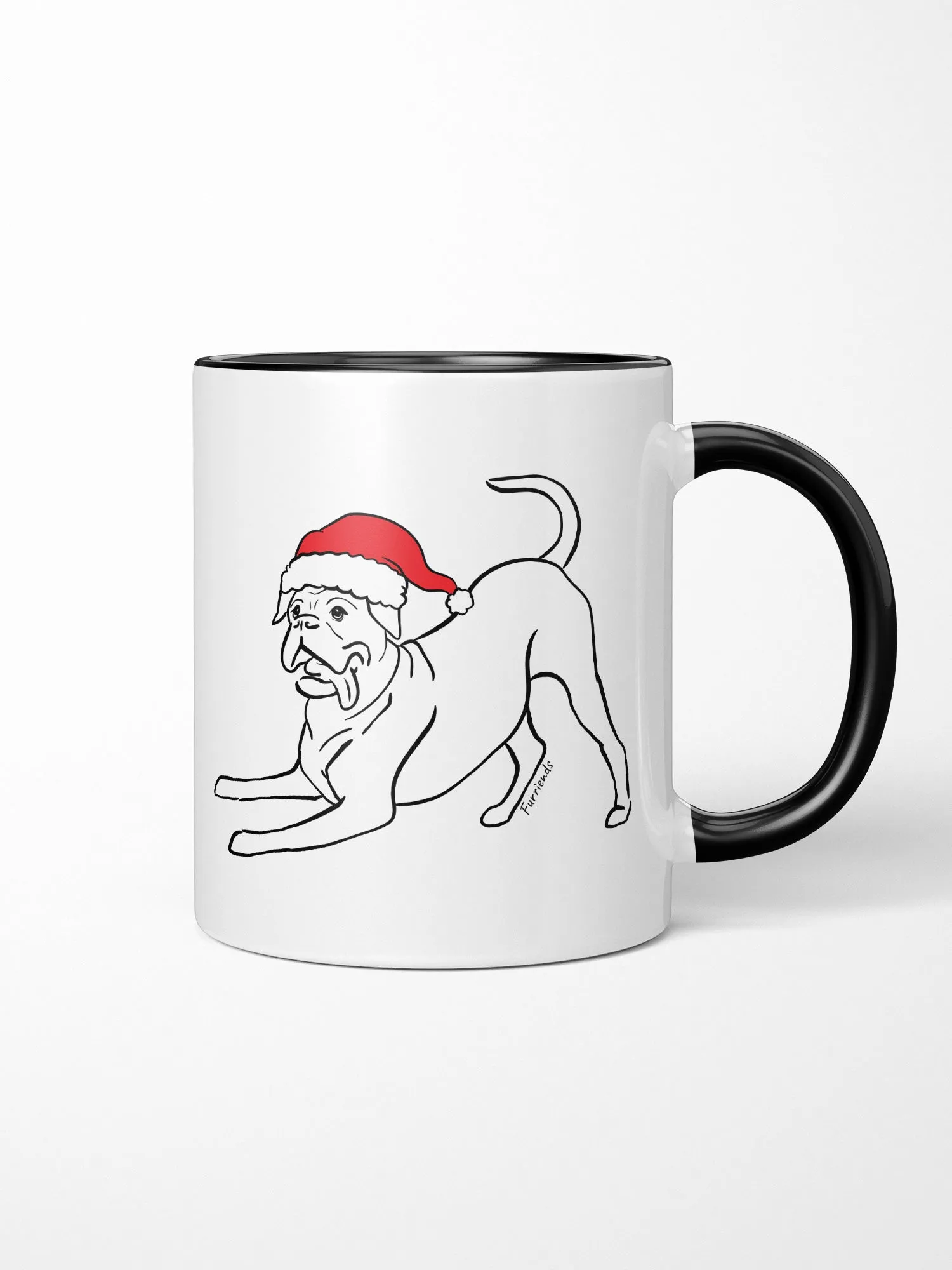 Boxer Christmas Edition Ceramic Mug