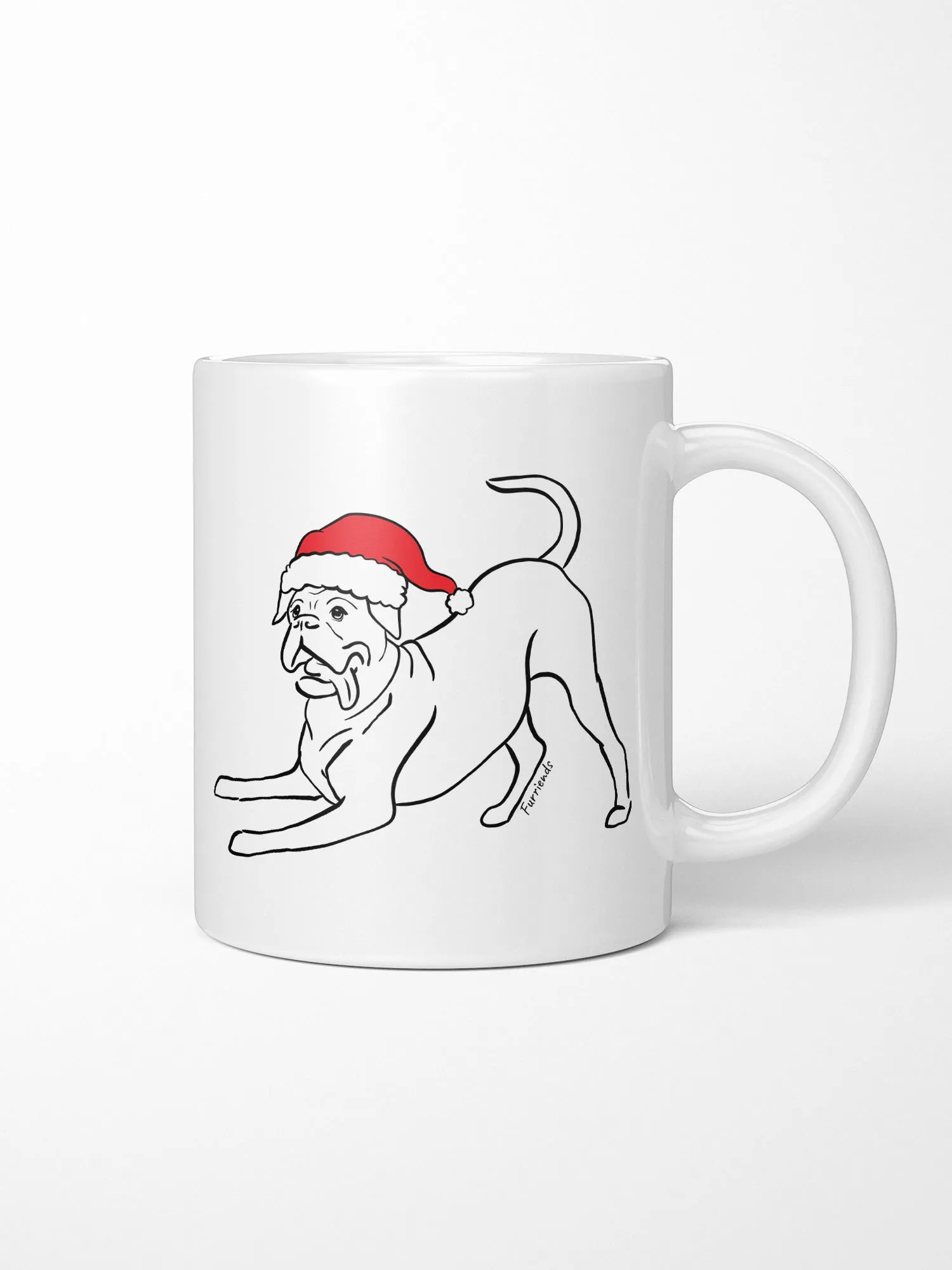 Boxer Christmas Edition Ceramic Mug