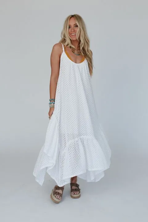 Breezy Days Maxi Dress - Off White