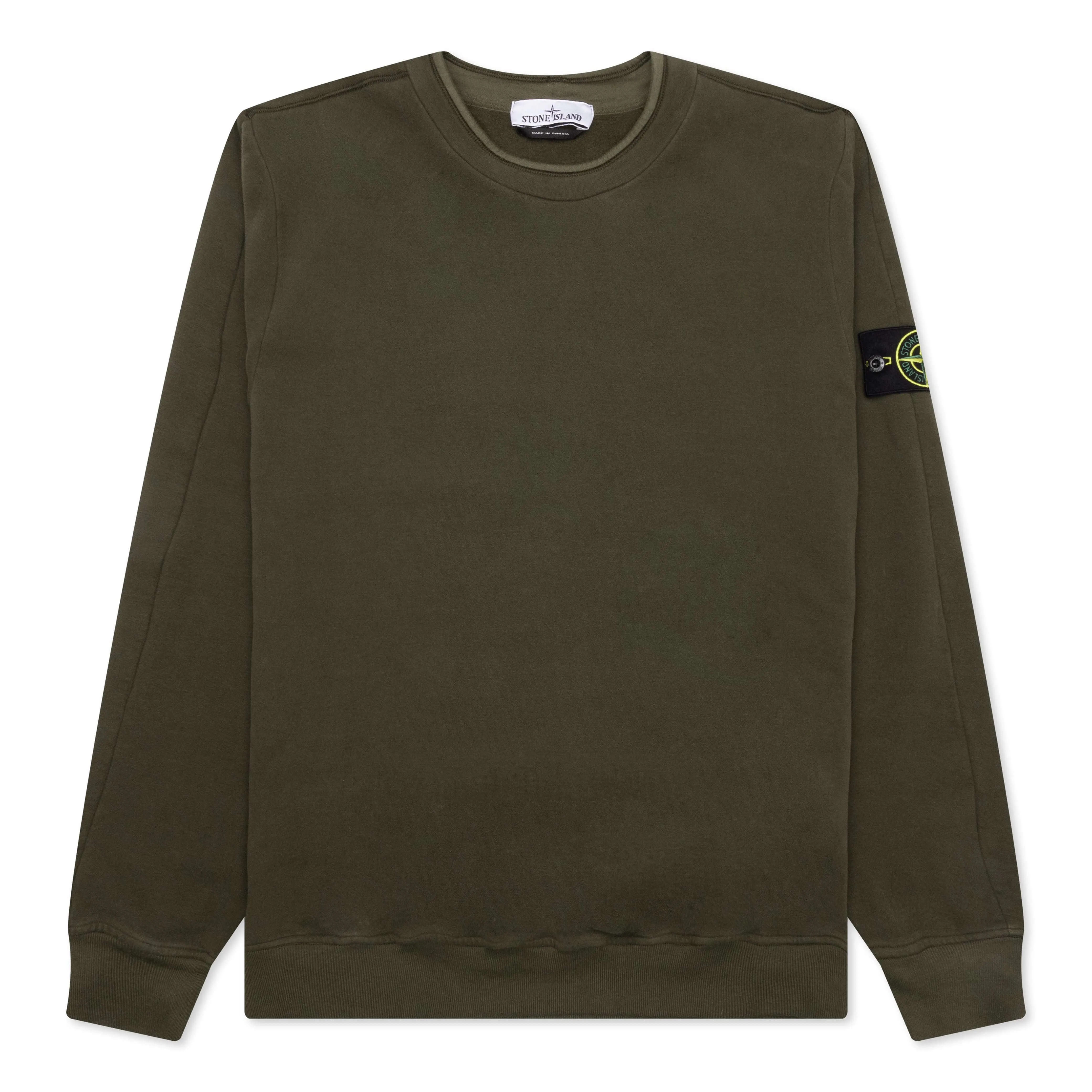 Brushed Sweatshirt - Olive