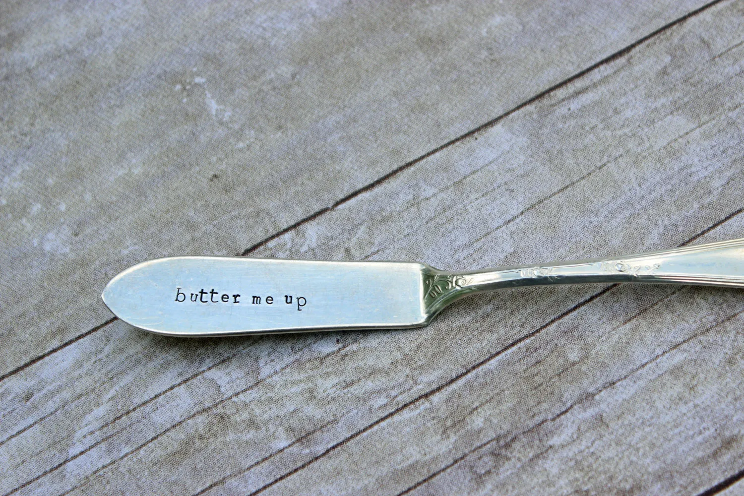 Butter Me Up Hand Stamped Butter Spreader