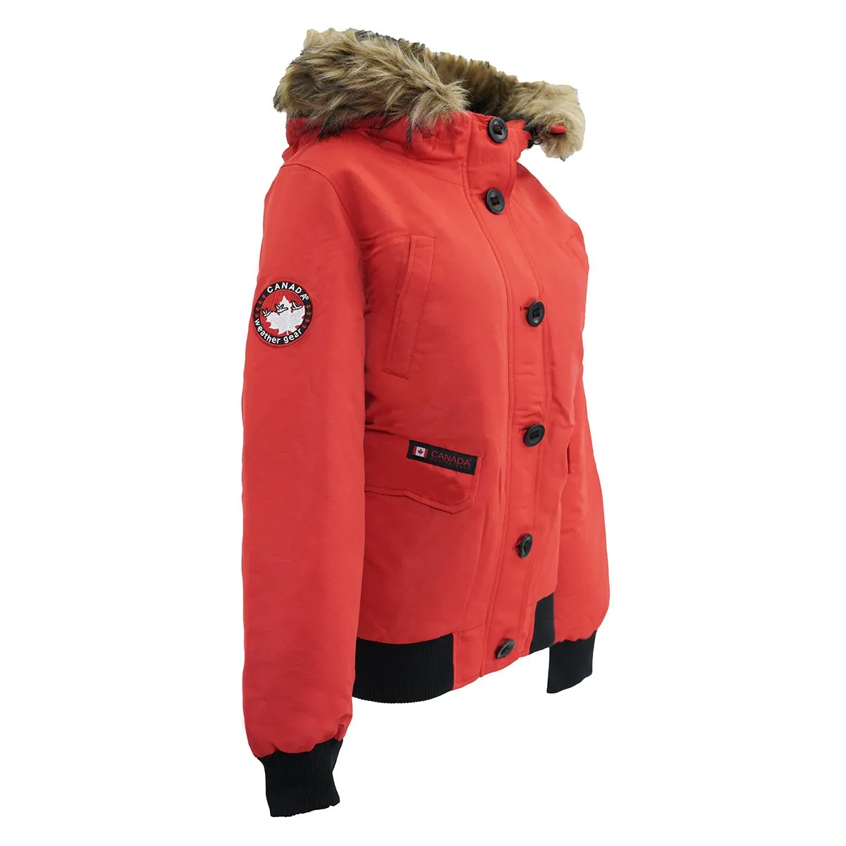 Canada Weather Gear Women's Rib Bottom Parka