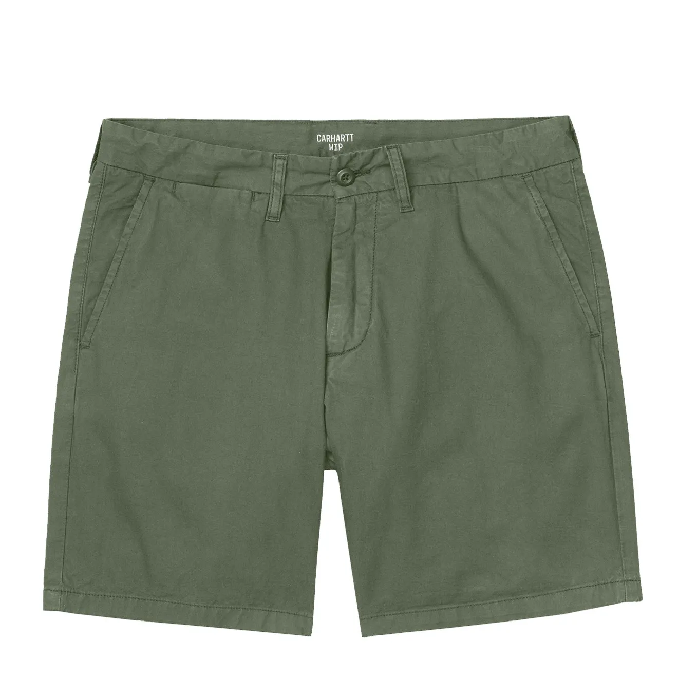 Carhartt WIP John Short Dollar Green Garment Dyed