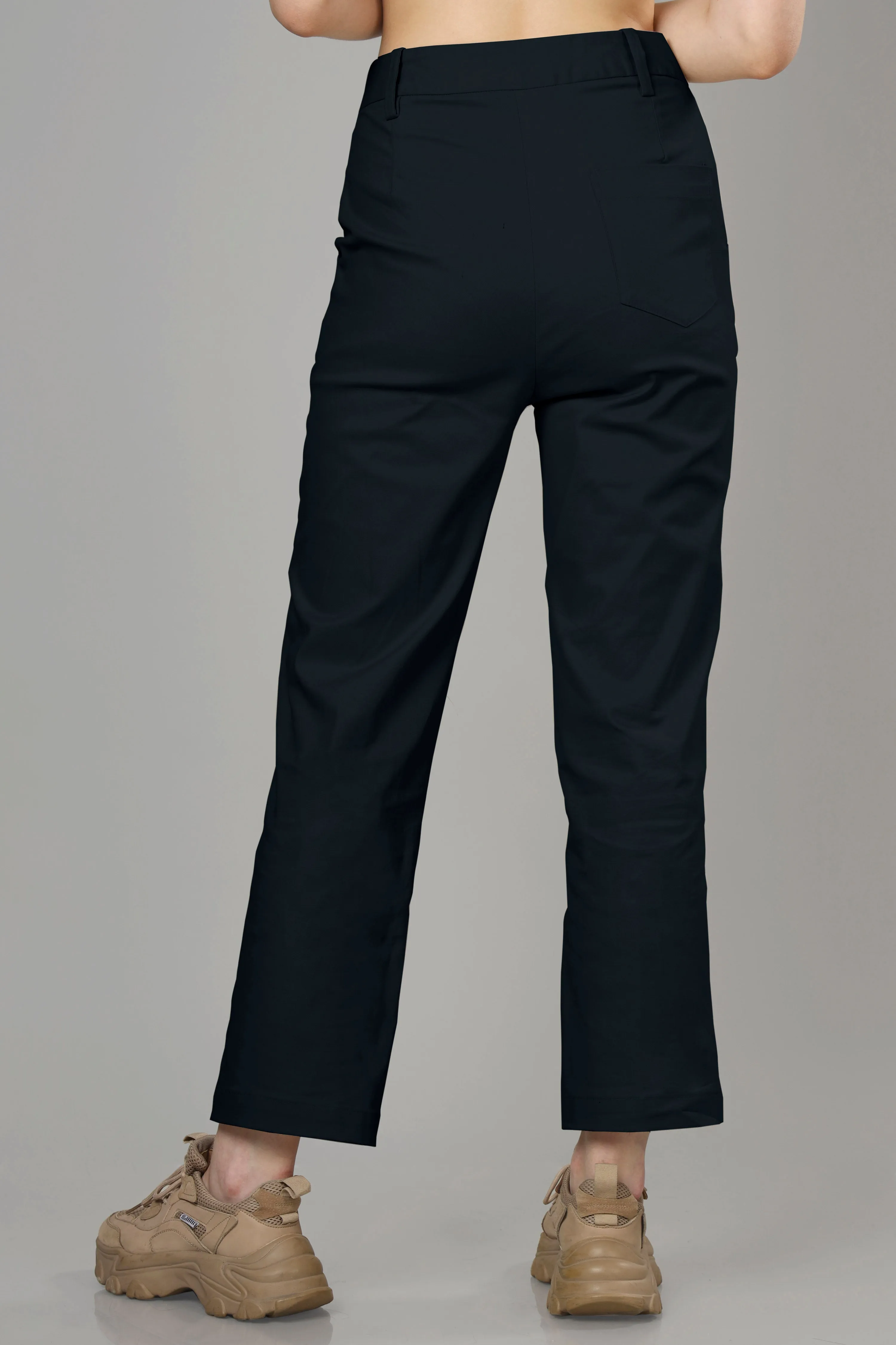 Classic Plain  Women's Trousers