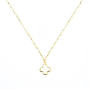 Clover Delicate Chain Necklace