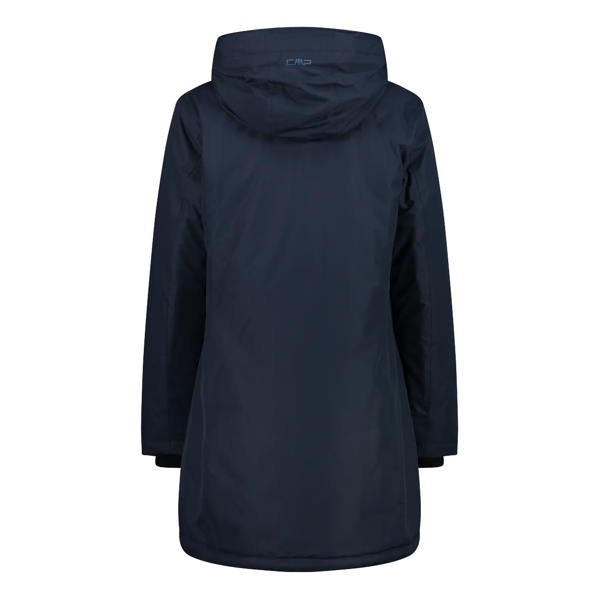 CMP Women's Waterproof Insulated Hooded Parka (Black/Blue)