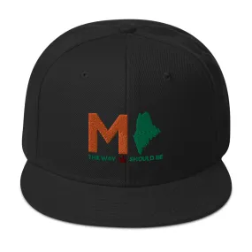 Coastal Maine Cannabis Inspired SnapBack Hat