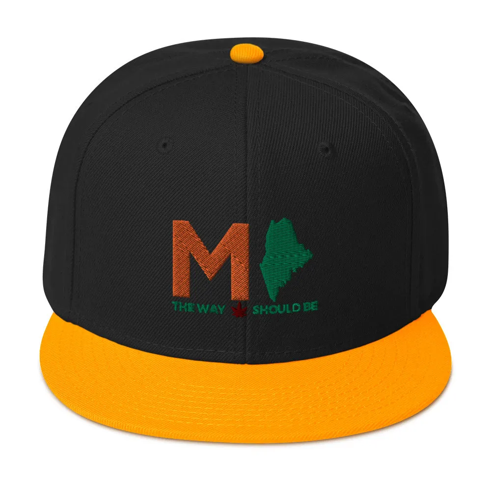 Coastal Maine Cannabis Inspired SnapBack Hat