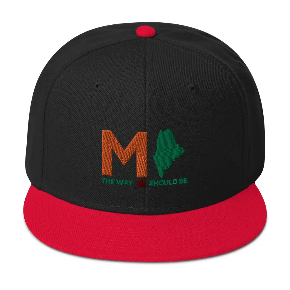 Coastal Maine Cannabis Inspired SnapBack Hat