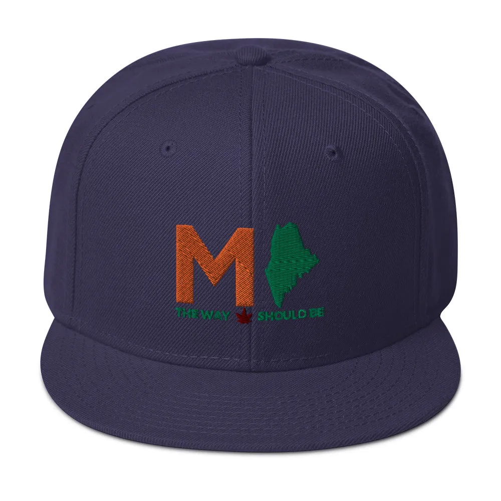 Coastal Maine Cannabis Inspired SnapBack Hat