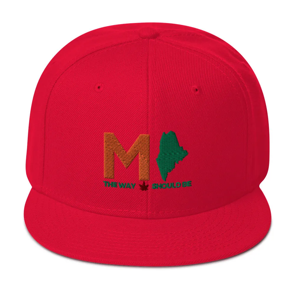 Coastal Maine Cannabis Inspired SnapBack Hat