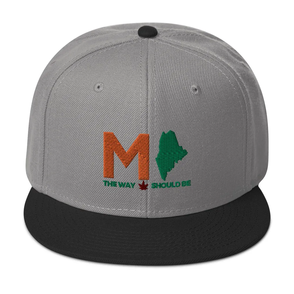 Coastal Maine Cannabis Inspired SnapBack Hat