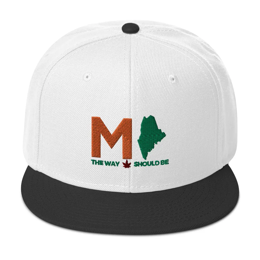 Coastal Maine Cannabis Inspired SnapBack Hat