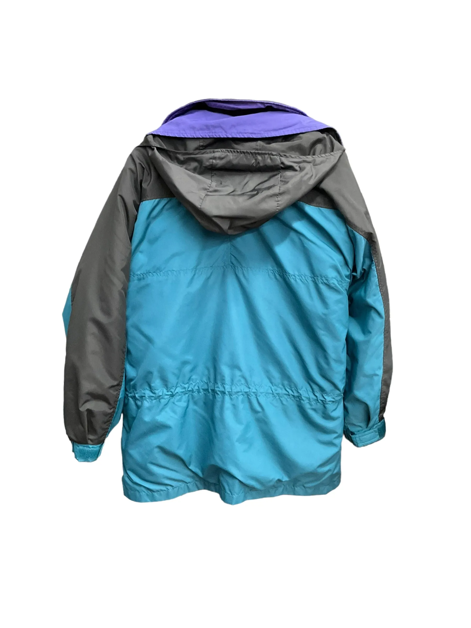 Coat Parka By Columbia In Teal, Size: L