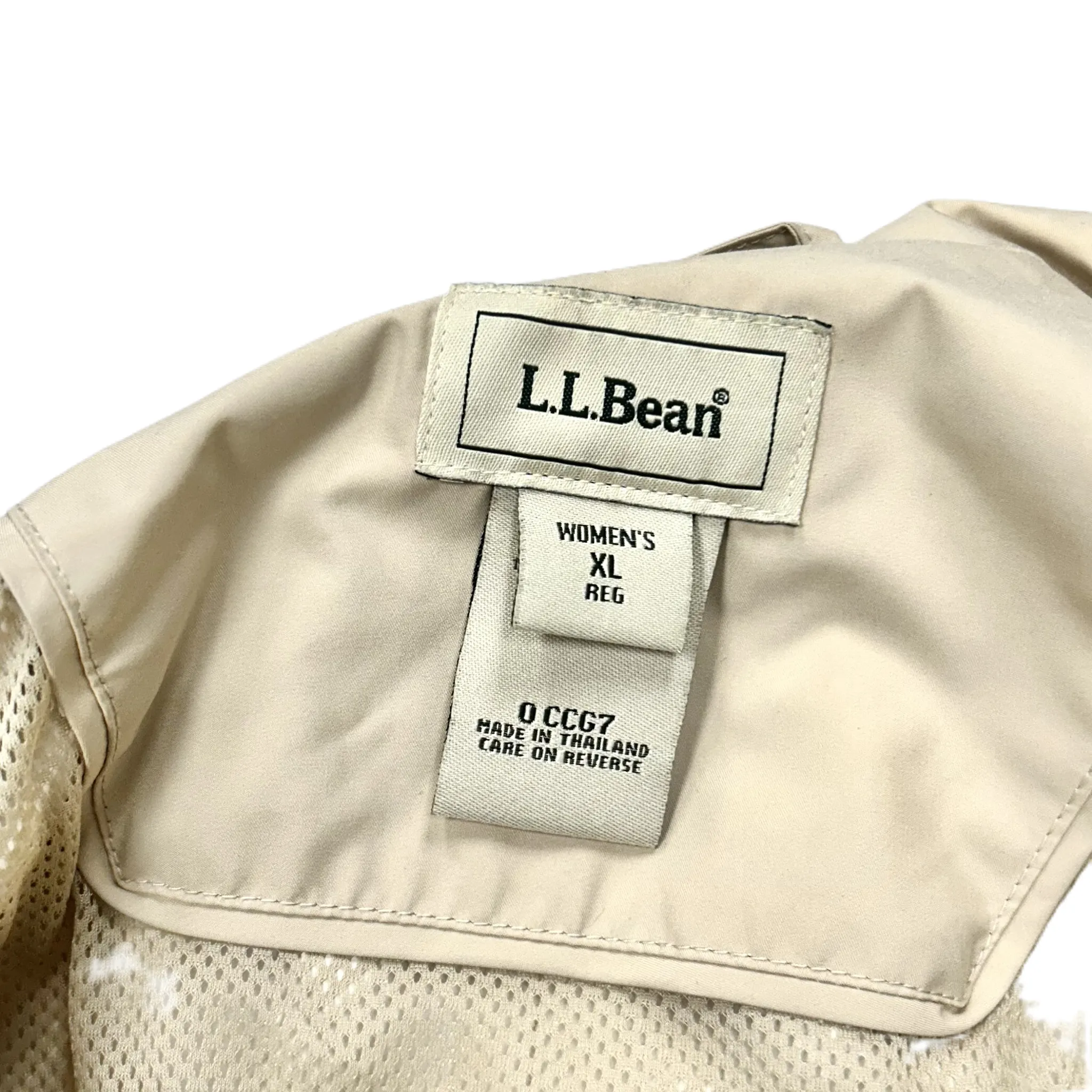 Coat Parka By L.l. Bean In Tan, Size: Xl