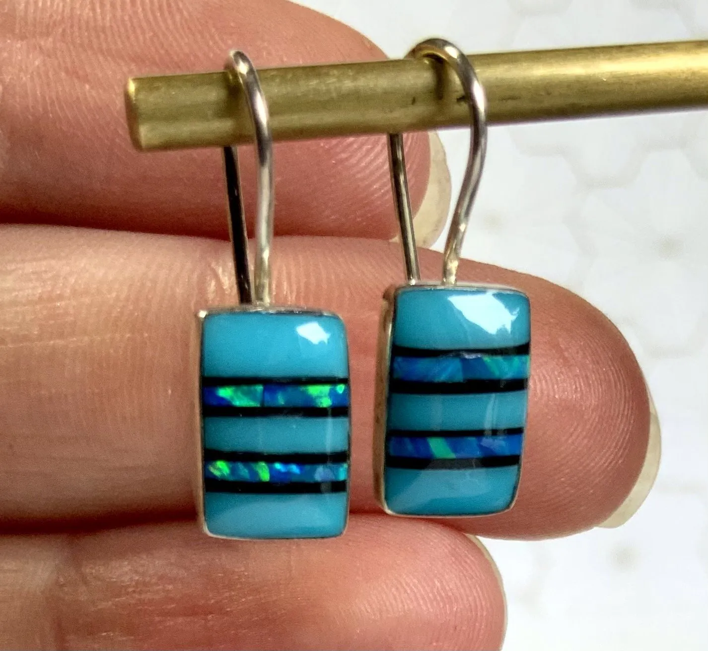 Color Me Turquoise Dangle Earrings