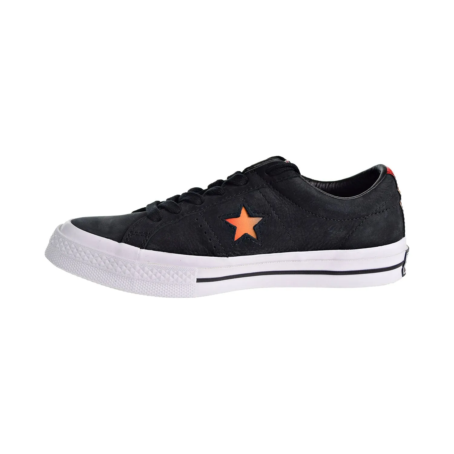 Converse One Star Ox "Year of the Dog" Men's Shoes Black/Enamel Red/Orange Ray