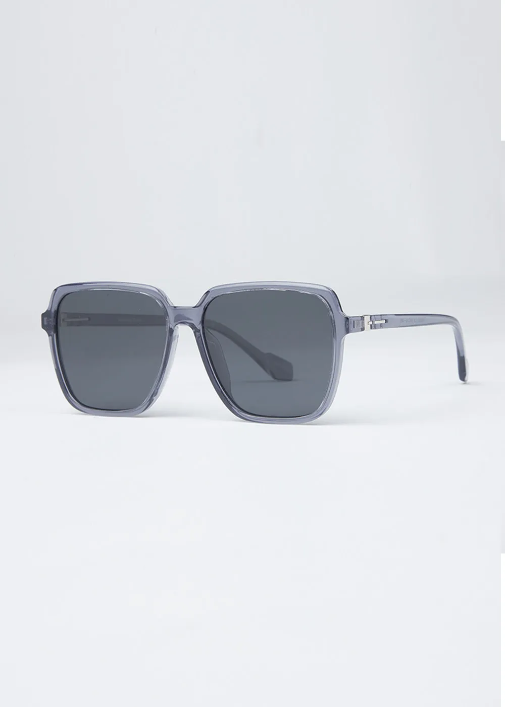 CrystalFrost Unisex Square Sunglasses