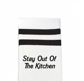 Custom Design Striped Crew Socks - Medium