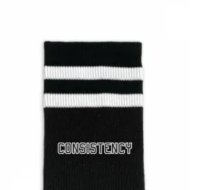 Custom Design Striped Crew Socks - Medium