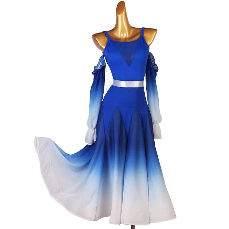 Degrade Delight Ballroom Dance Attire| MQ317