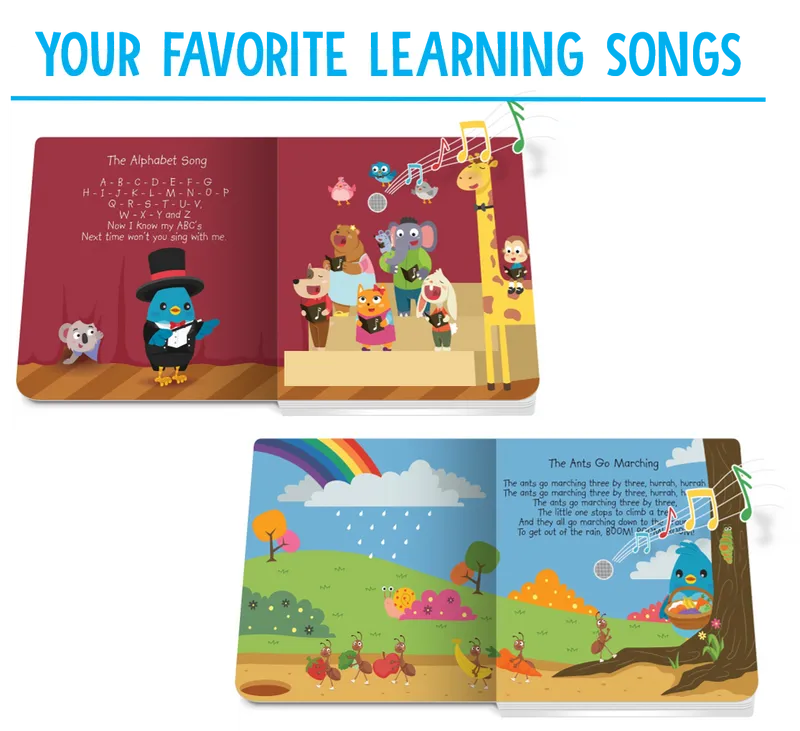 Ditty Bird Learning Songs Board Book