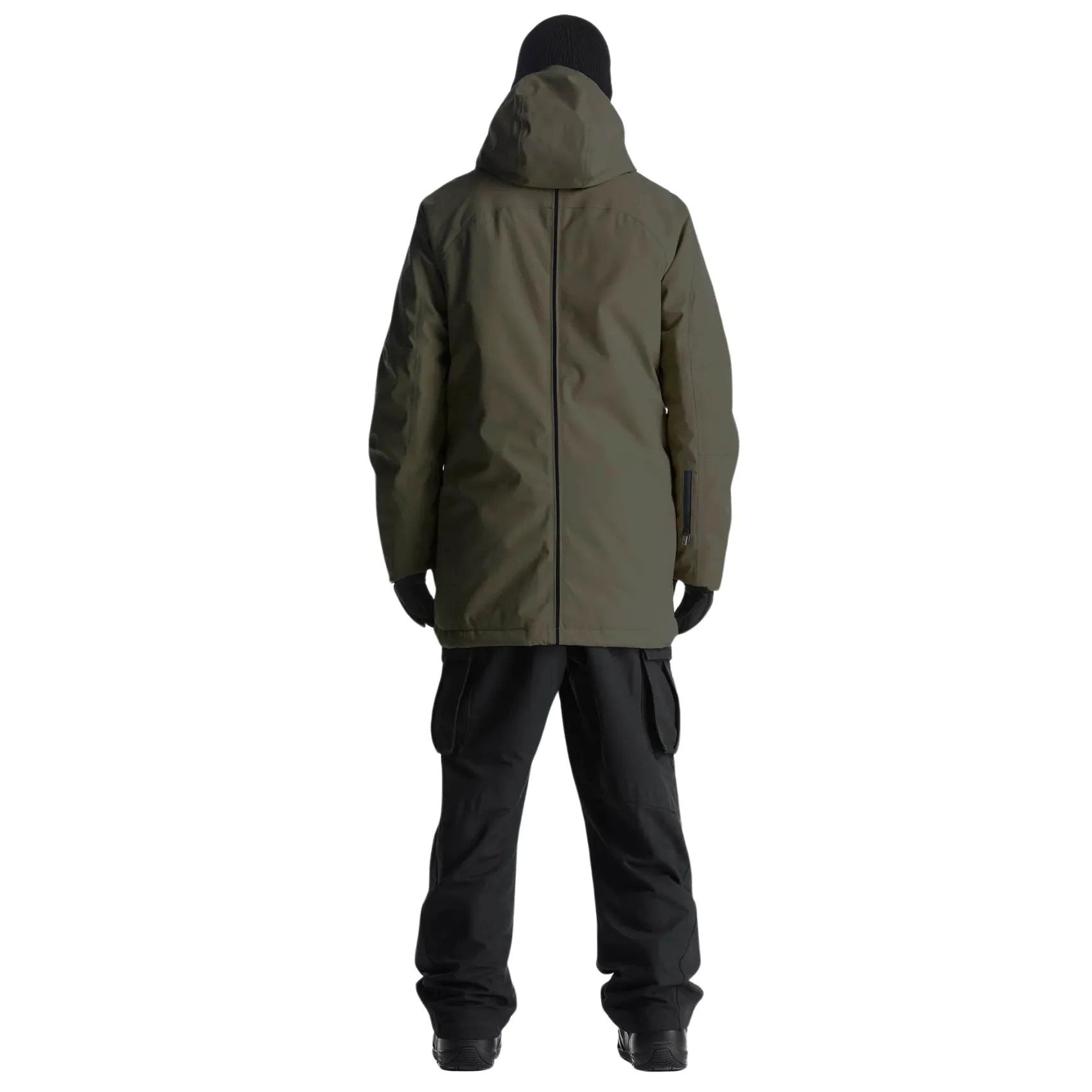 Dsup Technical Parka - Coffee green