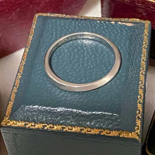 Estate Wedding Band, Size 9 1/4