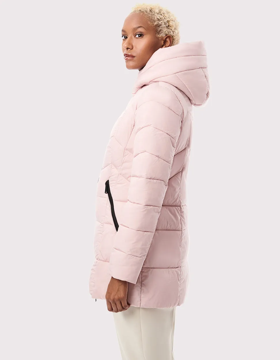 Fab Funnel Quilted Puffer Jacket