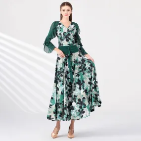 Forest Fantasy Ballroom Dancing Practice Dress | MY867