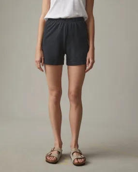 French Terry Sweatshort - Black