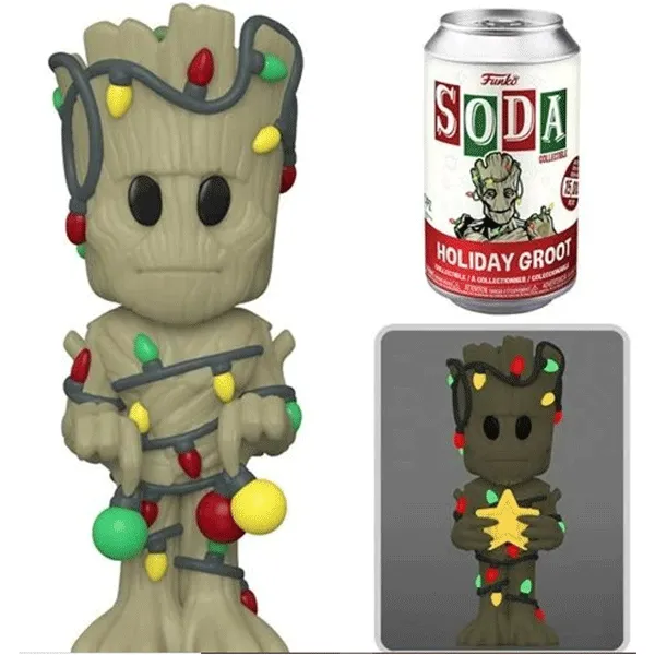 Funko Vinyl Soda - Guardians Of The Galaxy - Christmas Groot